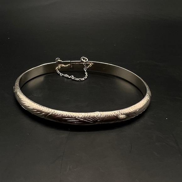 Silver Bangle - Picture 3 of 6